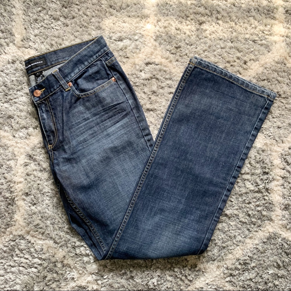 Club Monaco Straight Leg Jeans